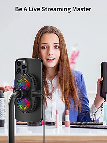 SakuraClub Semi-Conductor Phone Cooler, Cellphone Radiator with Dual Cooling Chip SakuraClub Semi-Conductor Phone Cooler, Cellphone Radiator with Dual Cooling Chip